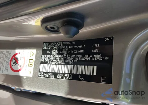 2019 Lexus Nx 300 из США, поврежденный, VIN JTJYARBZ5K2132997